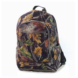 4 Bulk Sherwood Camo Backpack 17" X 11" X 6"
