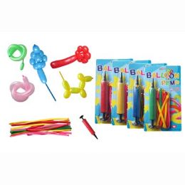 72 Bulk Rocket Balloon W/pump