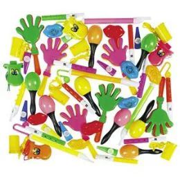 150 Bulk Noisemaker & Musical Instrument Novelty Assortment