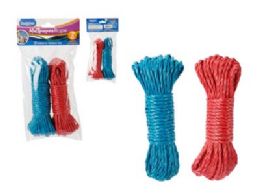 72 Bulk 2 Piece Rope - 15M+15MM blue and red 