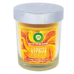 24 Bulk Airwick Candle 5oz Sweet Orange & Citron