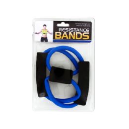 30 Bulk Portable Resistance Bands With Foam Handles