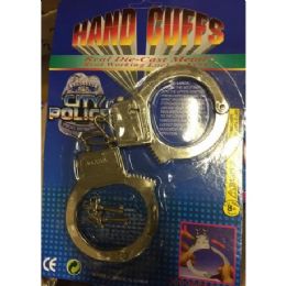 96 Bulk Metal Toy Handcuffs