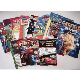 120 Bulk Assorted Books And Coloring Books