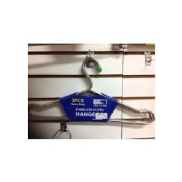 60 Bulk 3-Pack Aluminum Heavy Duty Hangers