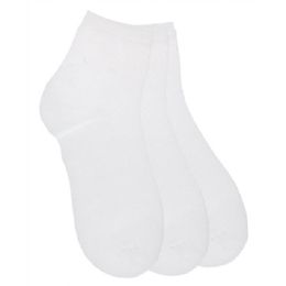 180 Bulk Women's Tipi Toe White Ankle Socks