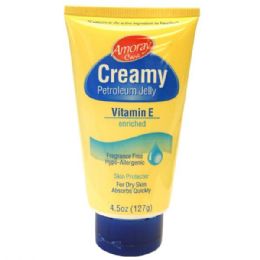 48 Bulk Amoray Petroleum Jelly 4.5oz Vitamin E