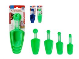 72 Bulk 4 Piece Measuring Cup & Spoon Set