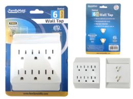 96 Bulk Etl Ul Std. Outlet Adapter 6 Plugs
