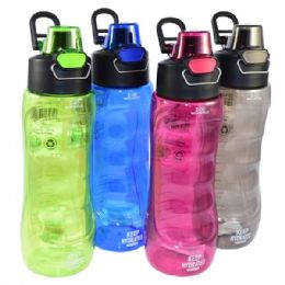 24 Bulk Water Bottle With Filter 24oz Flip Top