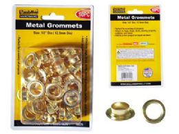 96 Bulk 50-Piece Metal Grommets 1/2" 12.5mm