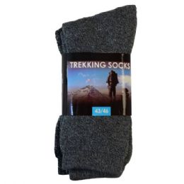 72 Bulk Mens Thermo Socks 2pk