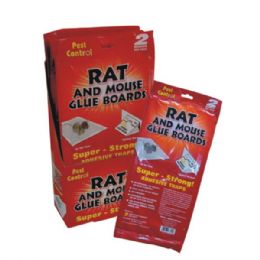 48 Bulk Pest Control Rat & Mouse Glue Board 2pk Display