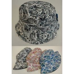 24 Bulk Paisley Bucket Hat