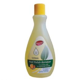 48 Bulk Amoray Nail Polish Remover 8oz Lemon