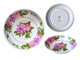 48 Bulk MELAMINE BOWL 11.8" ROSE