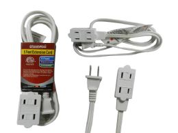 144 Bulk Etl Extension Cord 5ft With Sliding Cover