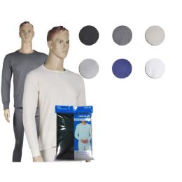 36 Bulk Mens Thermal Set In Navy