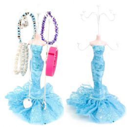 100 Bulk Lady In Dress Design Jewelry Organizer In Asst Styles And Colors