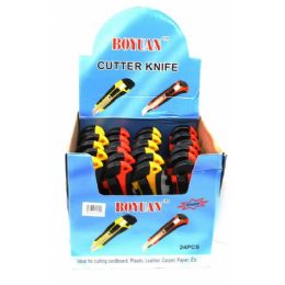 288 Bulk Utility Knives In A Retail Display