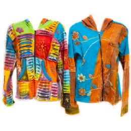 50 Bulk Made In Nepal 100% Cotton Jackets