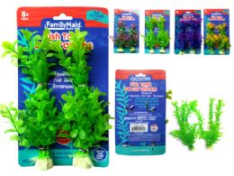 144 Bulk 2 Piece Fish Tank Decoration