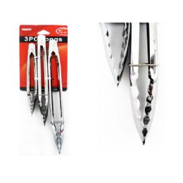 144 Bulk 3 Piece Tongs
