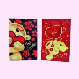 120 Bulk Valentines Gift Bag 14.5" X 10" X 3.5"