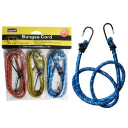 96 Bulk BUNGEE CORDS 3-Piece 3x36"