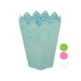 48 Bulk Decorative Hexagonal MultI-Use Flower Pot