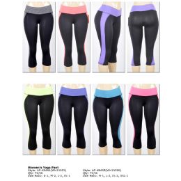 72 Bulk Women's Sport Capri