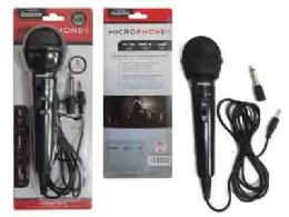 96 Bulk Audio Black Microphone