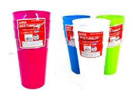 96 Bulk 3 Piece Tumbler Cups