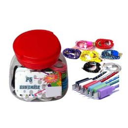 72 Bulk Usb Cable Tangle Free For i5