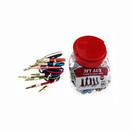 72 Bulk Aux Cable 3.5mm
