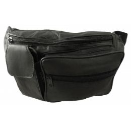 24 Bulk Lambskin Leather Fanny Pack