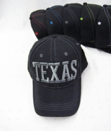 36 Bulk "texas" Base Ball Cap