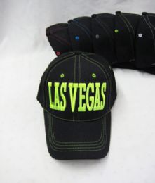 36 Bulk "las Vegas" Base Ball Cap