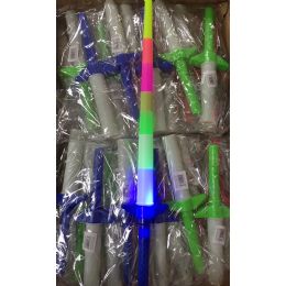 72 Bulk Light Up Extending Sword