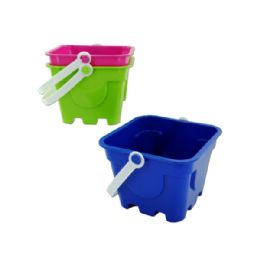 24 Bulk Square Mold Beach Pail