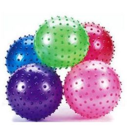 24 Bulk Spikey Knobby Inflatable Balls
