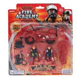 24 Bulk Fire Academy Play Set - 8 Piece Set