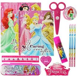 12 Bulk Disney's Princess 11-Piece Value Playpack