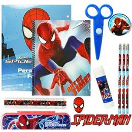 12 Bulk Spiderman 11-Piece Value Playpack