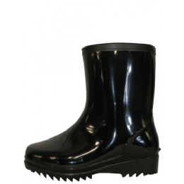 18 Bulk Men's 8 Inches Angle Height Soft Rubber Rain Boots