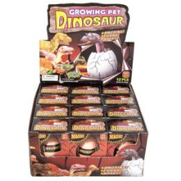 12 Bulk Magic Growing Dinosaur Egg