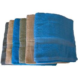 36 Bulk 27x52 Solid Bath Towel 10.5lb