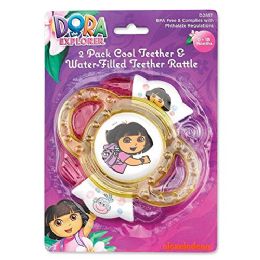 72 Bulk Dora The Explorer Teeth Rattle