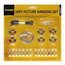 96 Bulk 20 Piece Picture Hanging Set