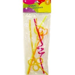 500 Bulk 4pc Funny Straw